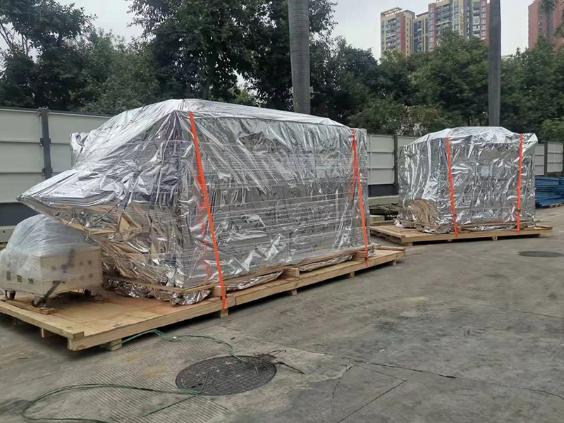 深(shēn)圳沙井真(zhen)空木箱包(bāo)裝現場